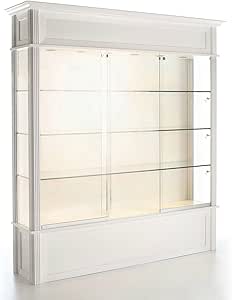 Amazon.com: Tecno Display Rectangular wall display case with molding ...