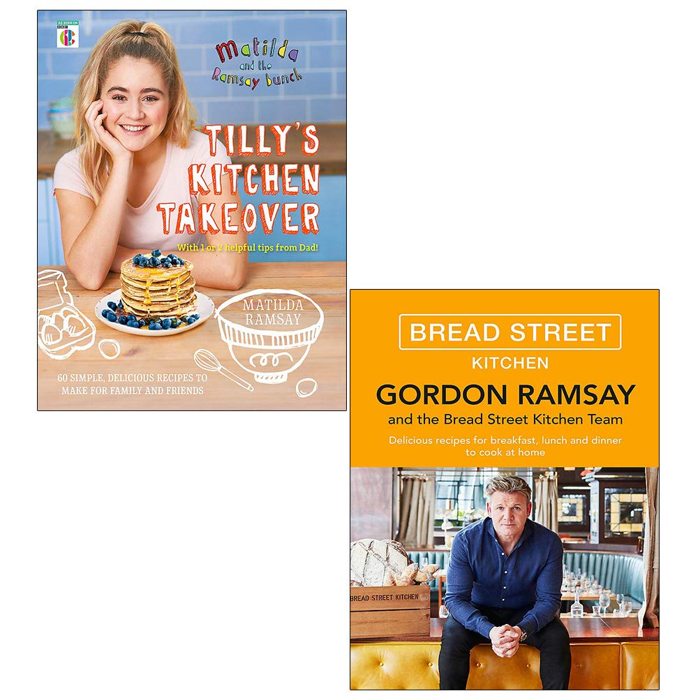 Tillys Kitchen Takeover, Gordon Ramsay Bread Street Kitchen 2 Books Collection Set