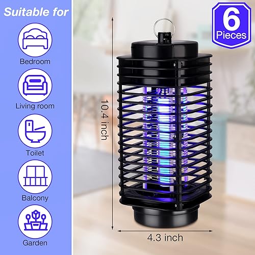 Miniatura 2 de Trampa eléctrica para mosquitos, matamoscas para mosquitos, trampa eléctrica para moscas para mosquitos, matamoscas para patio, trampa de insectos,