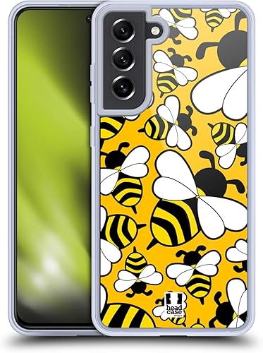 Miniatura 8 de Head Case Designs Cyan Ladybug Bugged Life - Funda de gel suave compatible con Samsung Galaxy S21 FE 5G