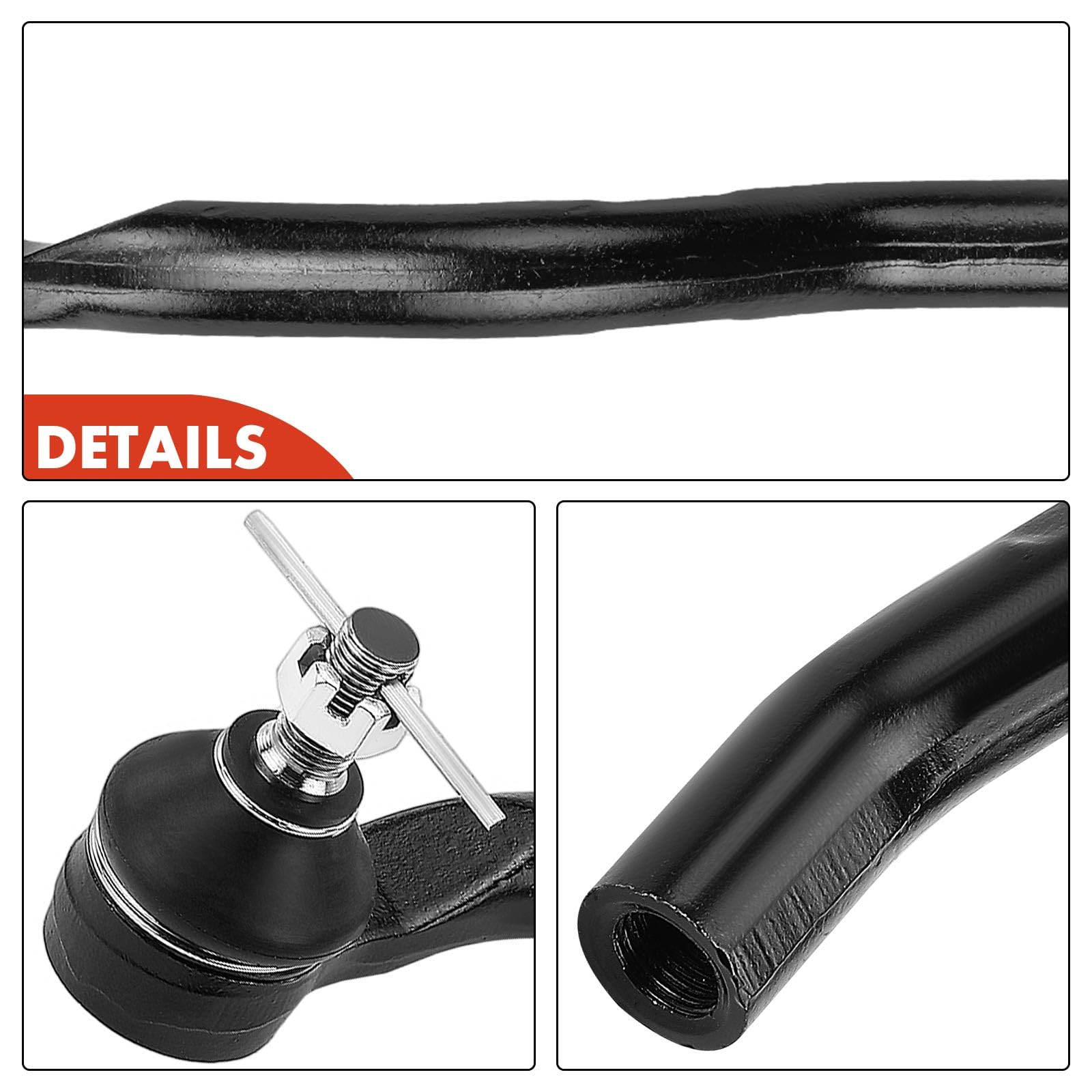 Frankberg 2x Embouts de biellette de direction avant 53540SMG003 | Compatible avec: Civic VIII Hatchback FK FN
