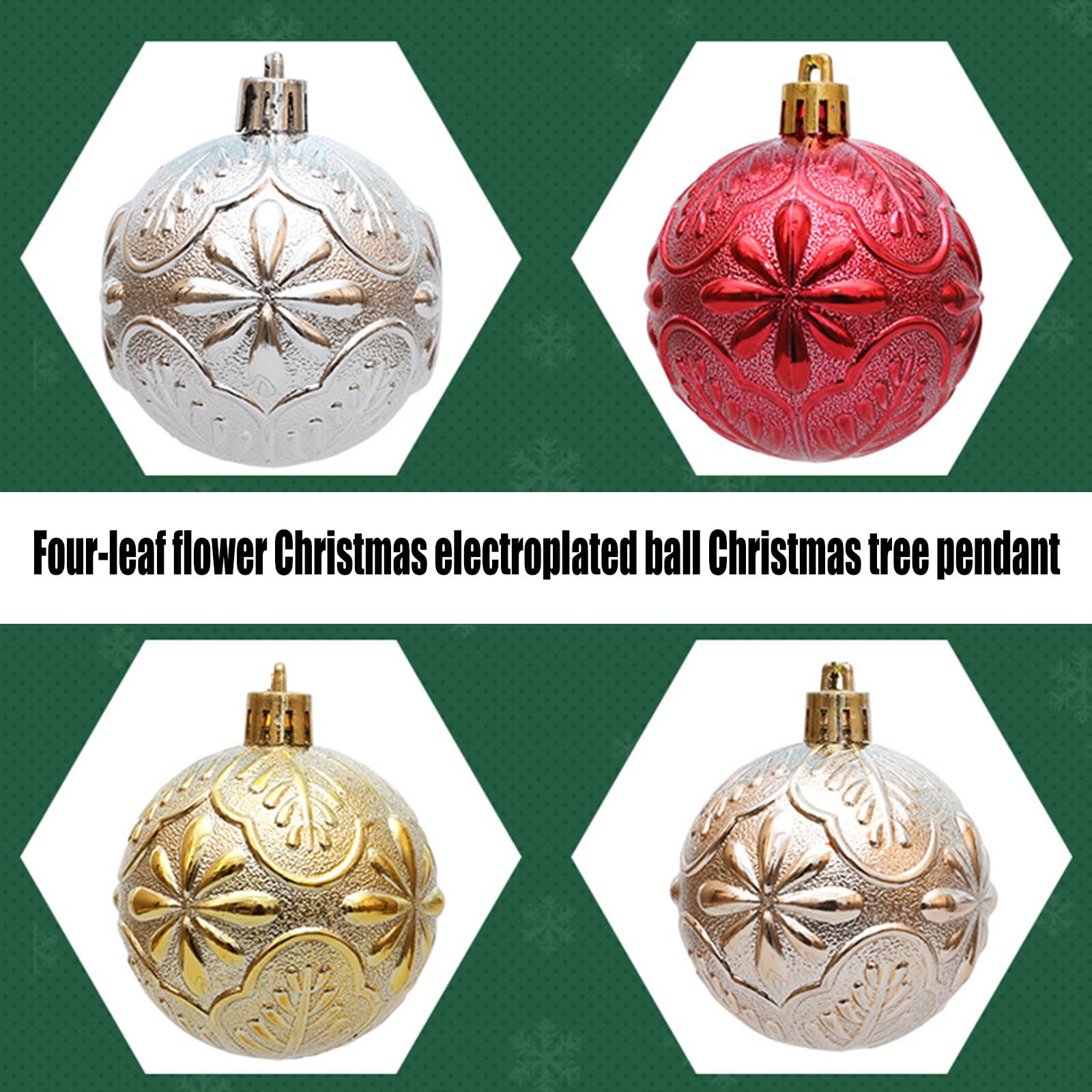 Festival Hängekugel Ornament, tragbare Festival Baubles Ornamente, Verschiedene Weihnachtsbaum Hängeverzierungen, Baumbesatz