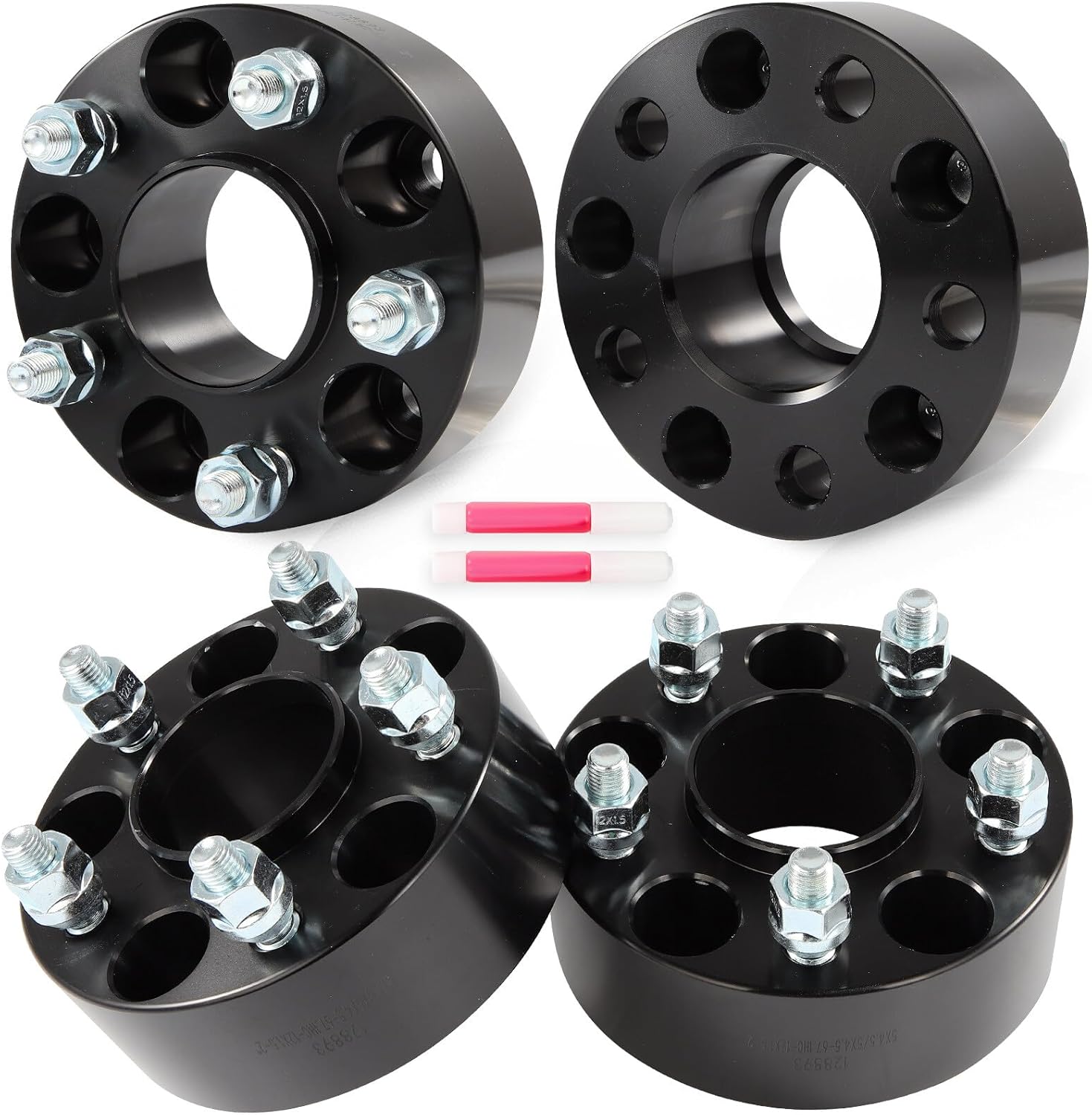 ECCPP 5x4.5 to 5x4.5 Wheel Spacers hubcentric 2 inch 5x114.3mm 5 lug Fit for Jeep Compass 2007-2017 | for Jeep Patriot 2008-2017-4PCS