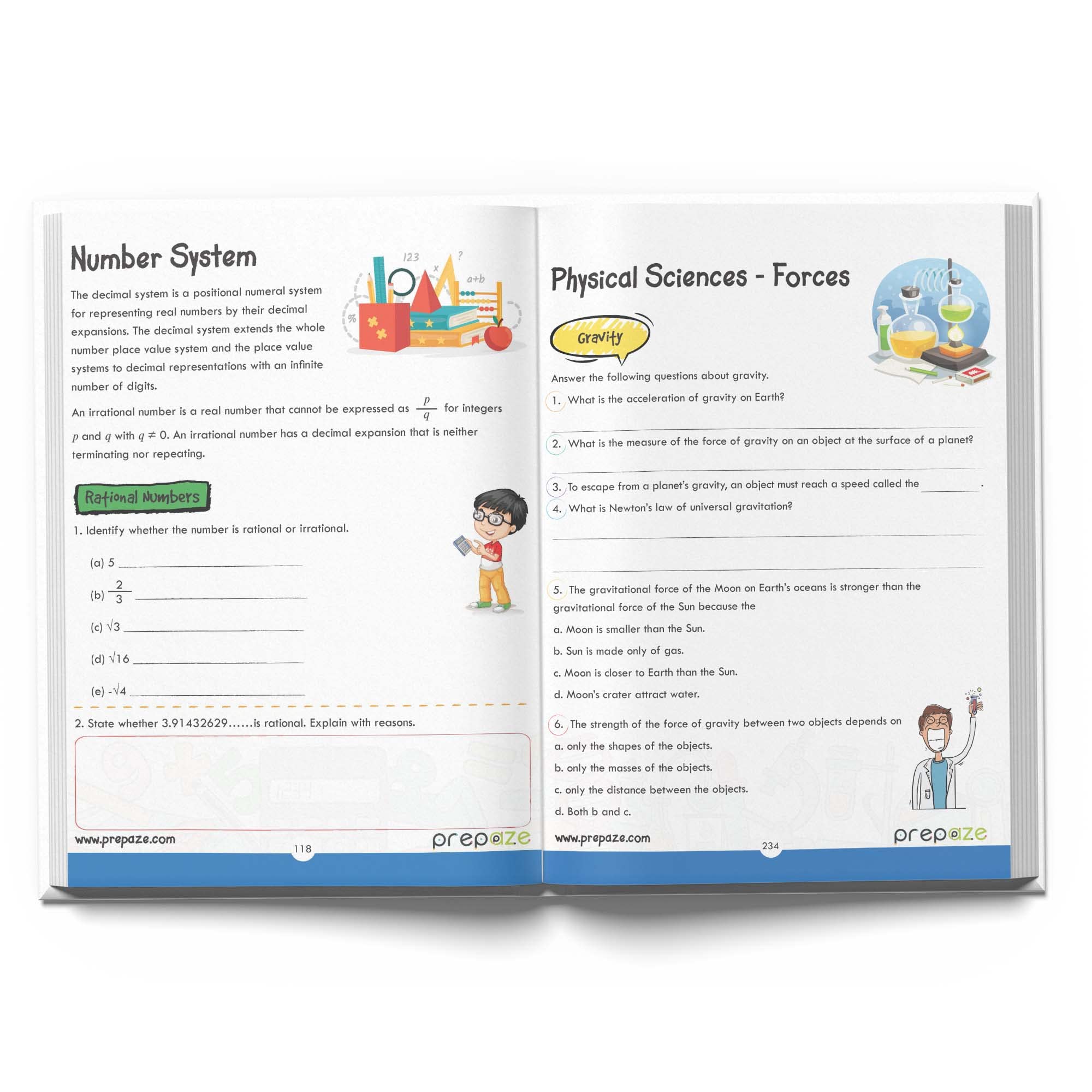 The One Big Book - Grade 8: For English, Math and Science
