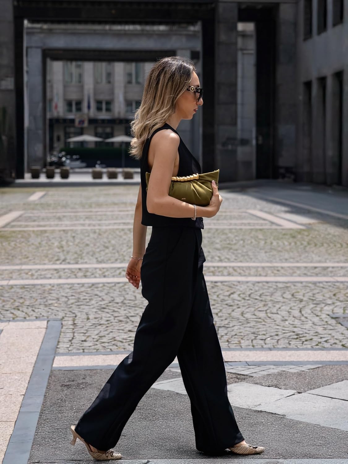 JW PEI Women's Leia Pleated Clutch - Image 2