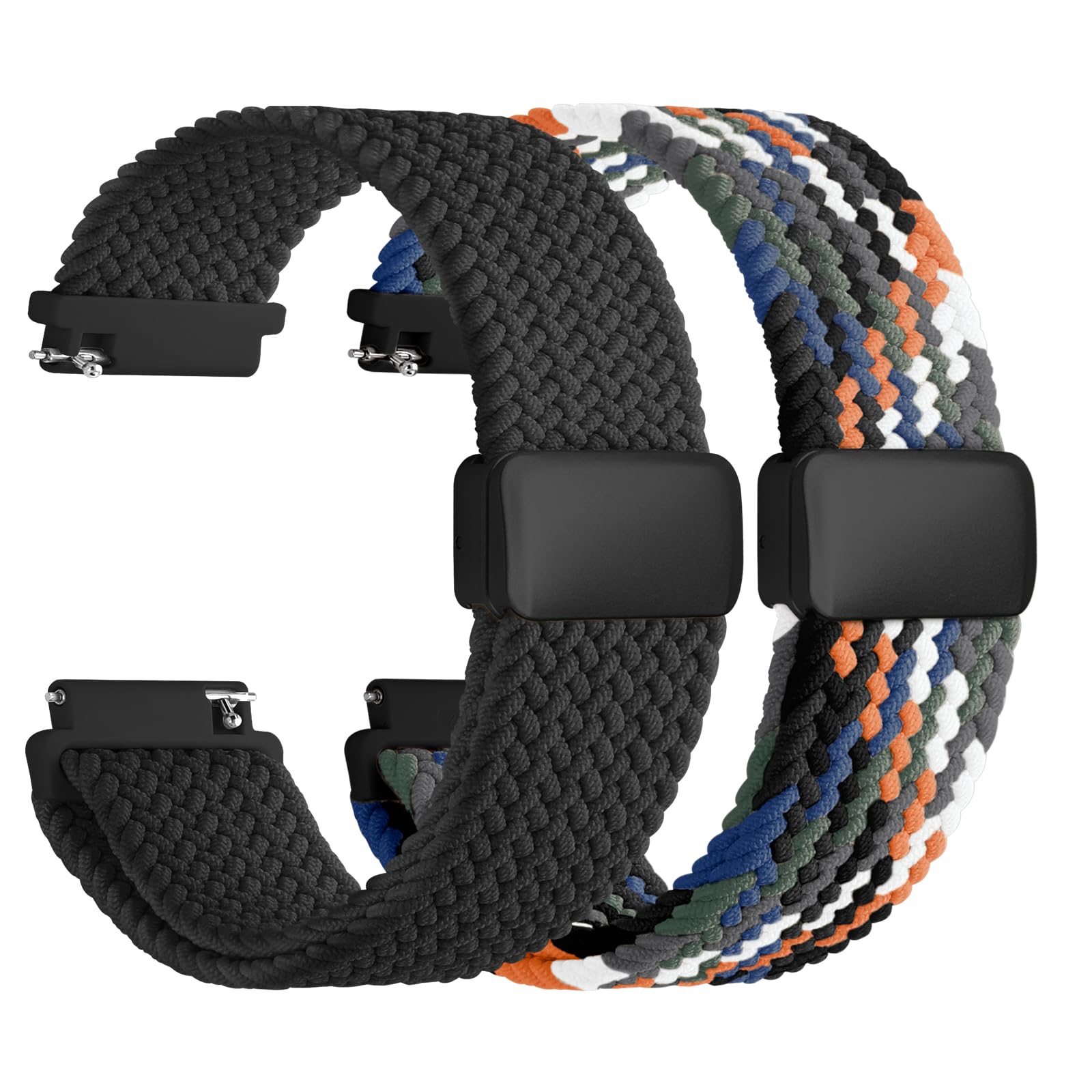 View 1 of Fullmosa 20mm Magnetic Nylon Smartwatch Band