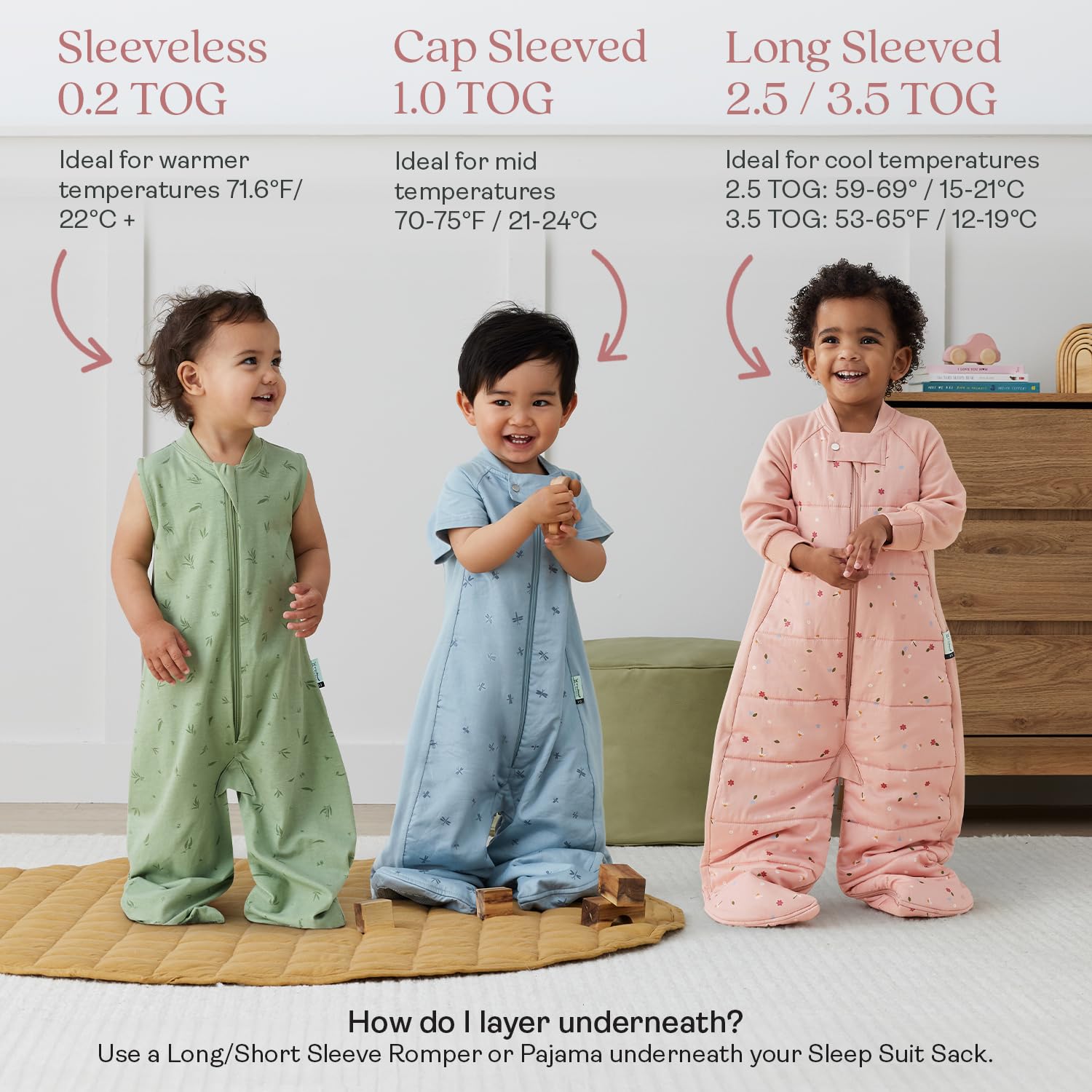 ergoPouch Saco de dormir TOG 2.5 Parent