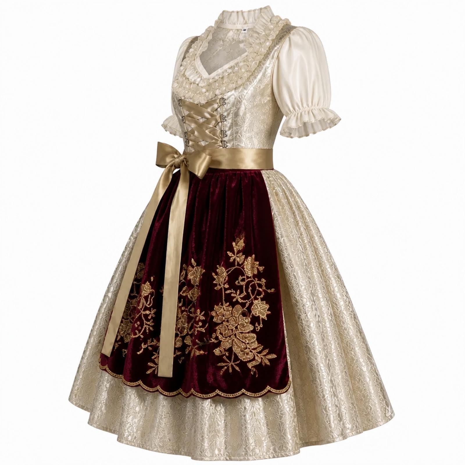 Mädchen Trachtenkleid Kinder Dirndl Oktoberfest Bayerischer Stil