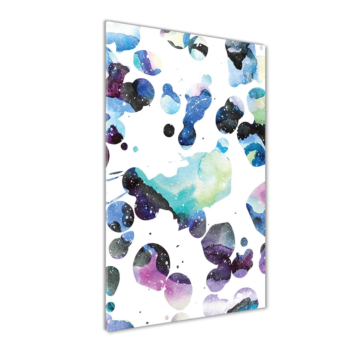 Image sur verre acrylique Tulup 50x100 tableau de décoration multicolore galaxie