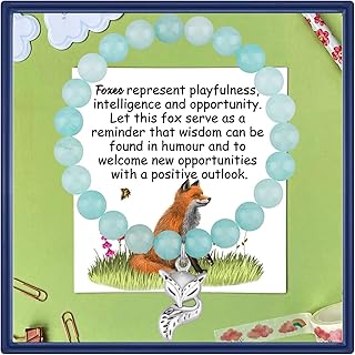 Fox Lover Gift Fox Spirit Animal Gift Fox Charm Fox Bracelet Jewelry Inspiration Gift for Friend