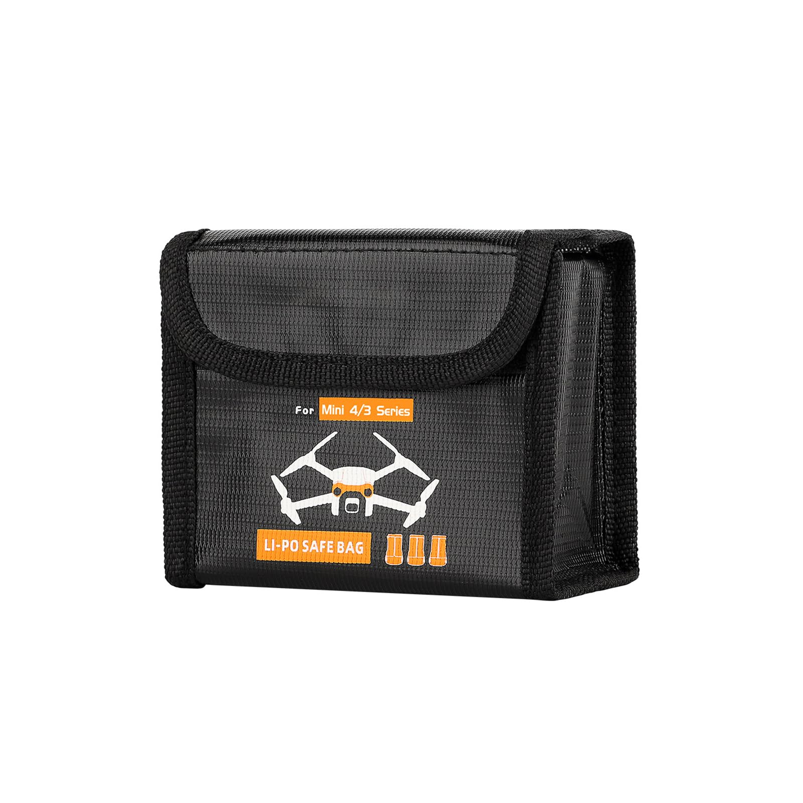 Mini 4 Pro/Mini 3 Pro Lipo - Bolsa segura para batería, protección ignífuga para DJI Mini 3/Mini 4 Pro/Mini 3 Pro (para 3 baterías, 1 unidad)
