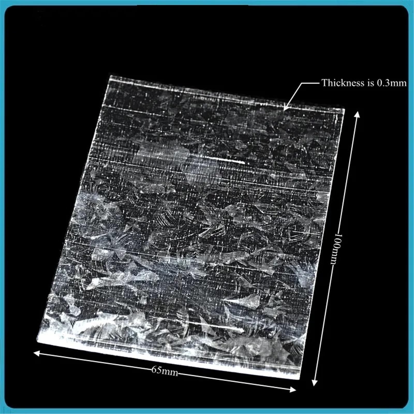 Piastra catodica in ferro zincato speciale for esperimenti di prova su celle Hull, piastra galvanica con scanalatura Hall, 100 * 65 * 0,3 mm, 10 fogli