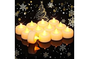 Raycare Flickering Flameless Tealight Candles