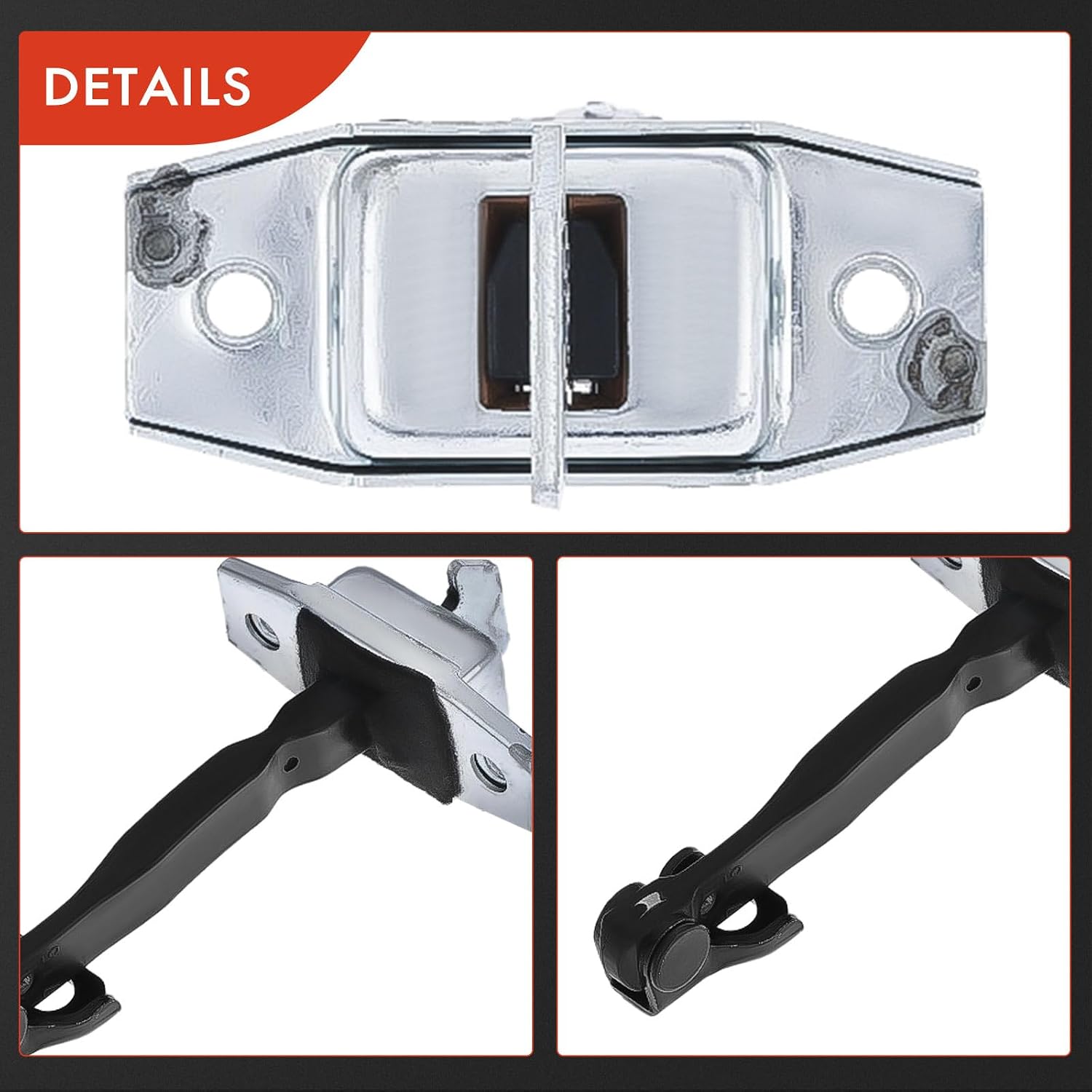 A-Premium Front Left or Right Door Check Compatible with Toyota Corolla 2014-2019 1.8L Sedan