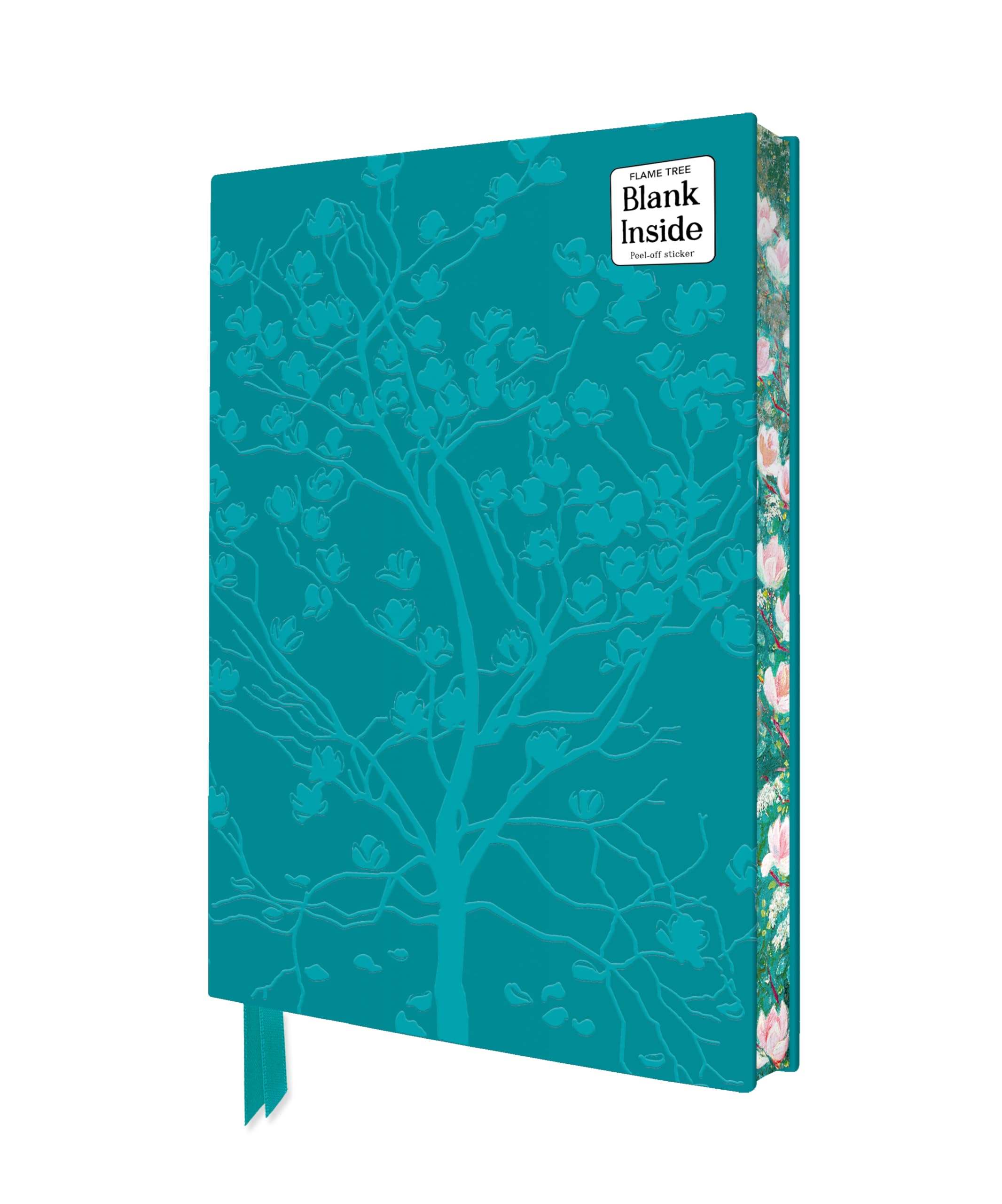 Wilhelm List: Magnolia Tree Artisan Art Blank Notebook (Flame Tree Journals)