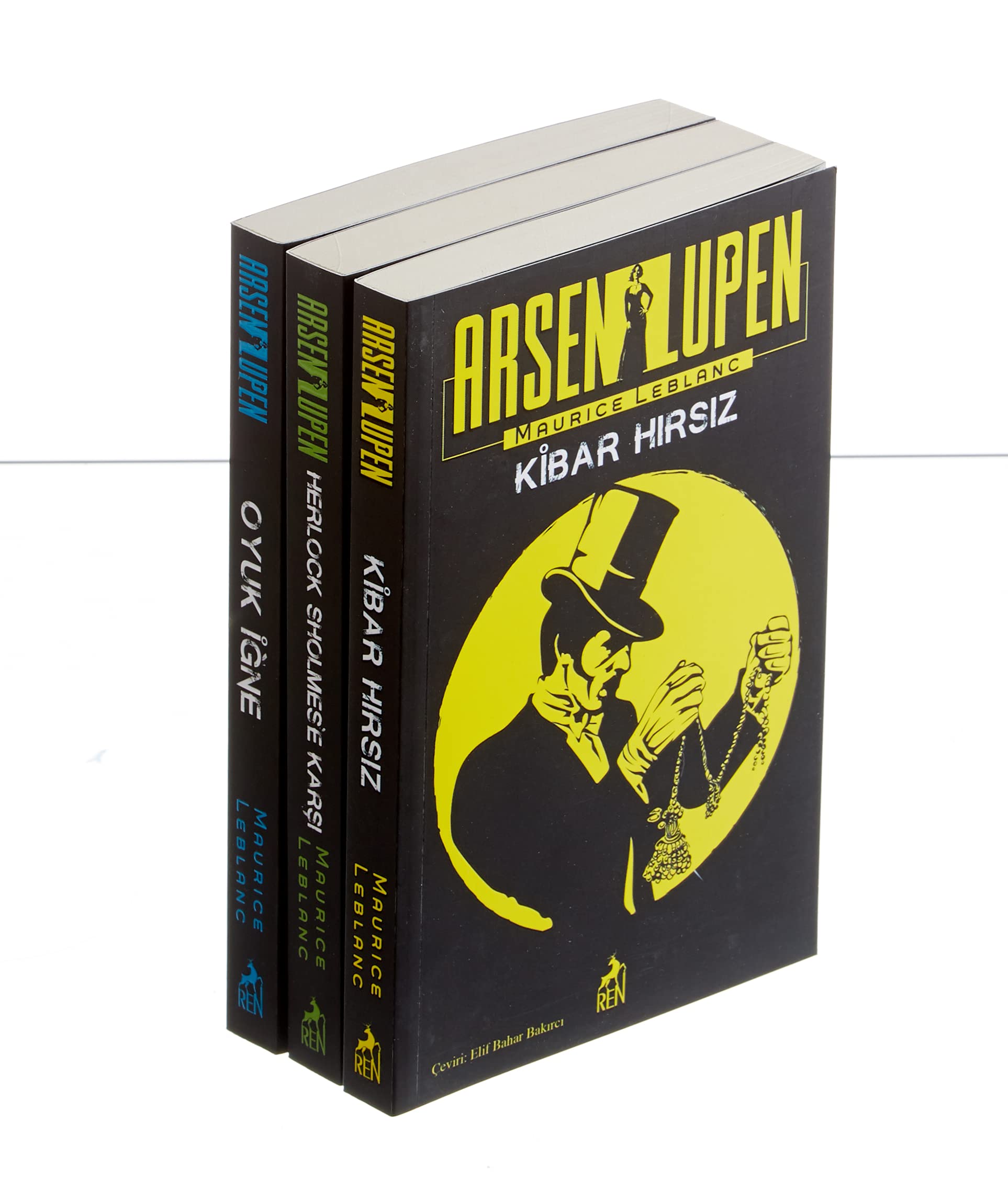 Arsen Lupen Seti (3 Kitap Takım) : Maurice Leblanc, Metin Yetkin
