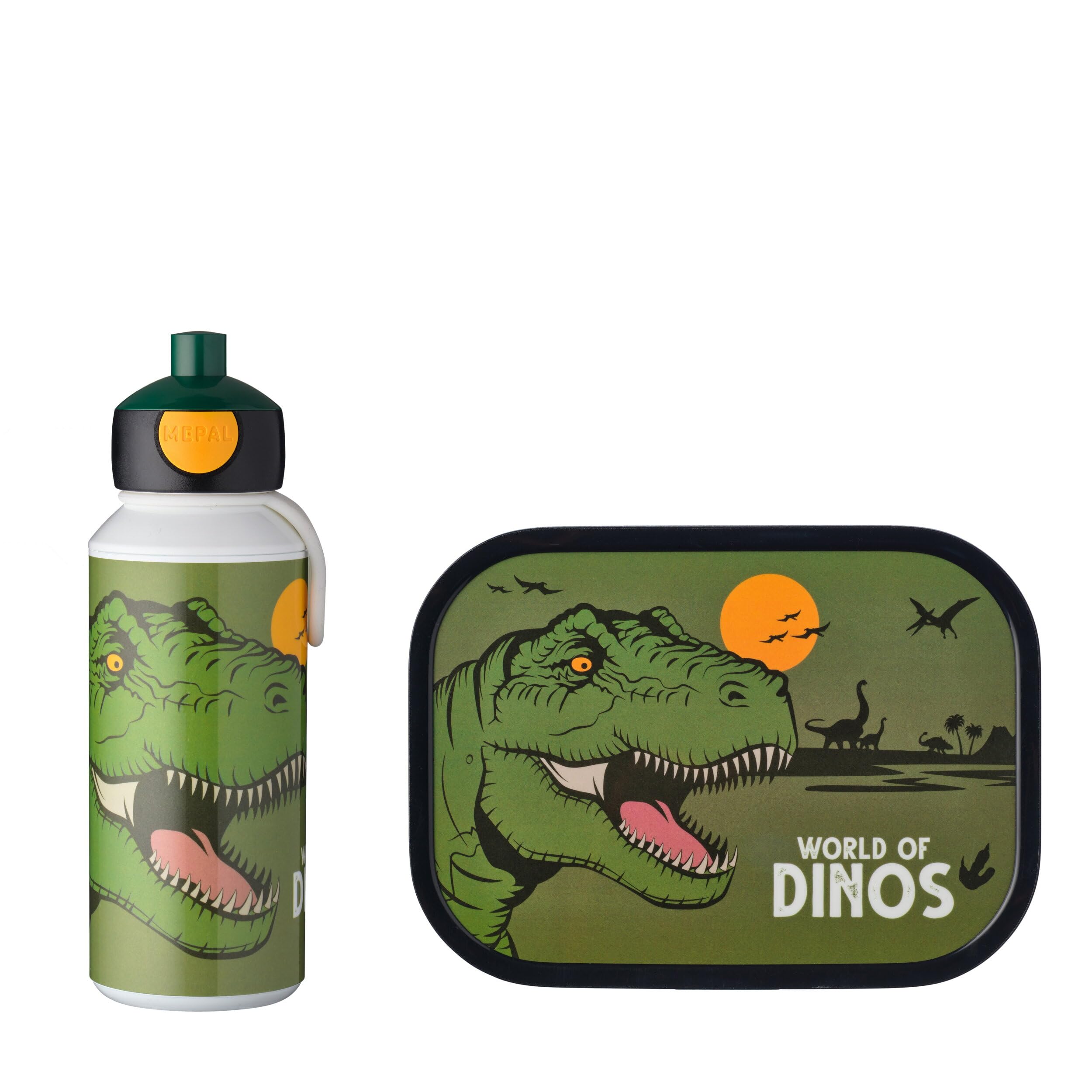 Mepal Yemek seti, ABS, Dino, 2 parça