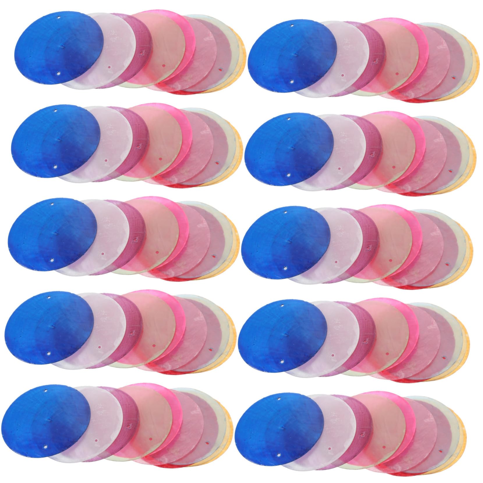 Coquillages ronds de qualité supérieure pour fabrication de suspensions et objets d'art - 8