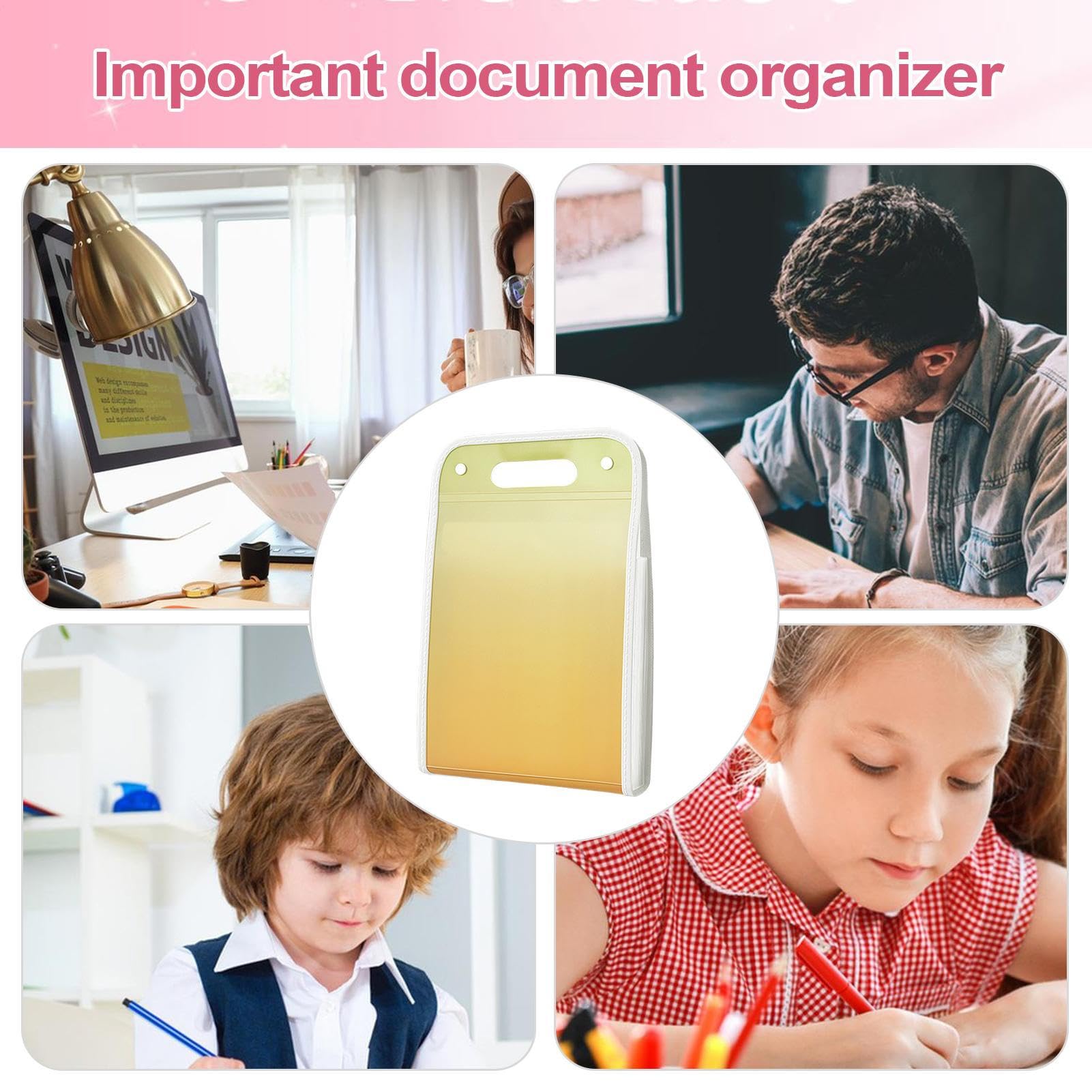Kolorowe teczki na dokumenty 13 Kieszeni Kolorowy Segregator Organizer