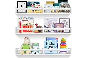 Baby Nursery Bookshelf Set of 3