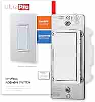 UltraPro Add-On Switch QuickFit and SimpleWire, in-Wall