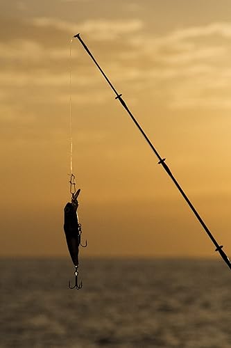 Miniatura 6 de Caña de pescar calcetín de malla cubierta de caña de malla trenzada protector de caña de caña de pescar, herramientas de pesca para mosca,