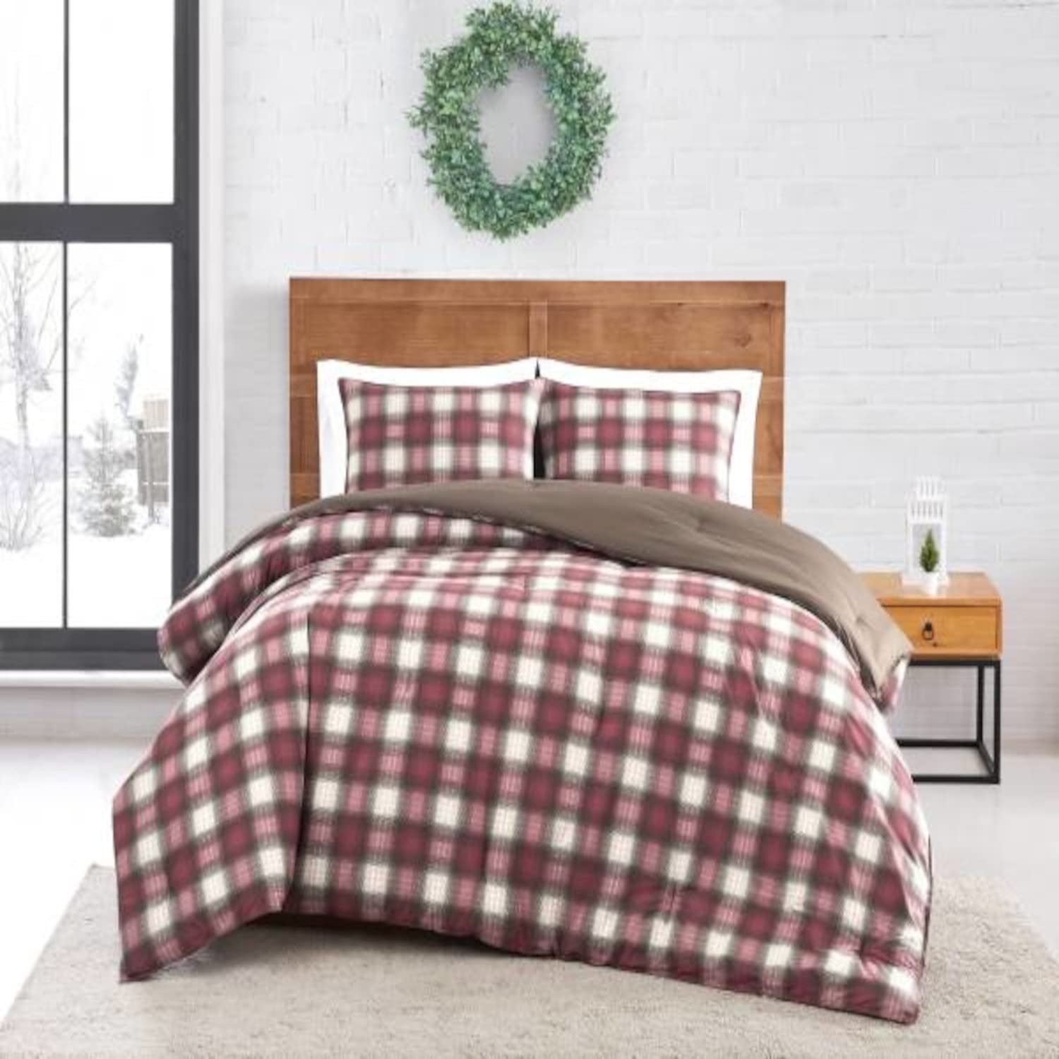Red Plaid Comforter ubicaciondepersonas.cdmx.gob.mx