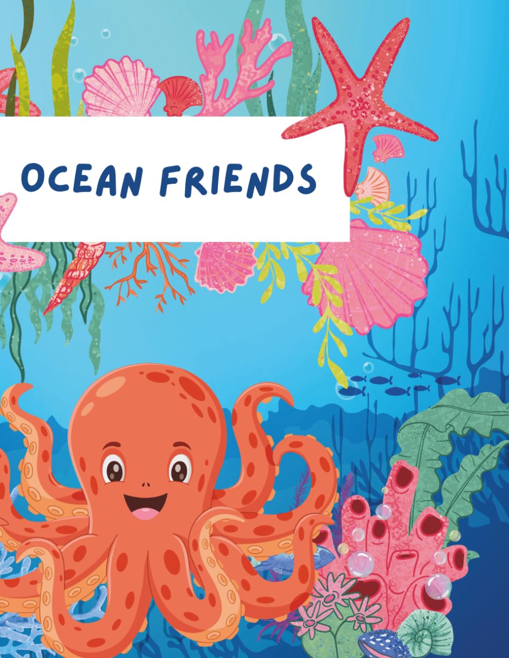 Ocean Friends: Colouring Book