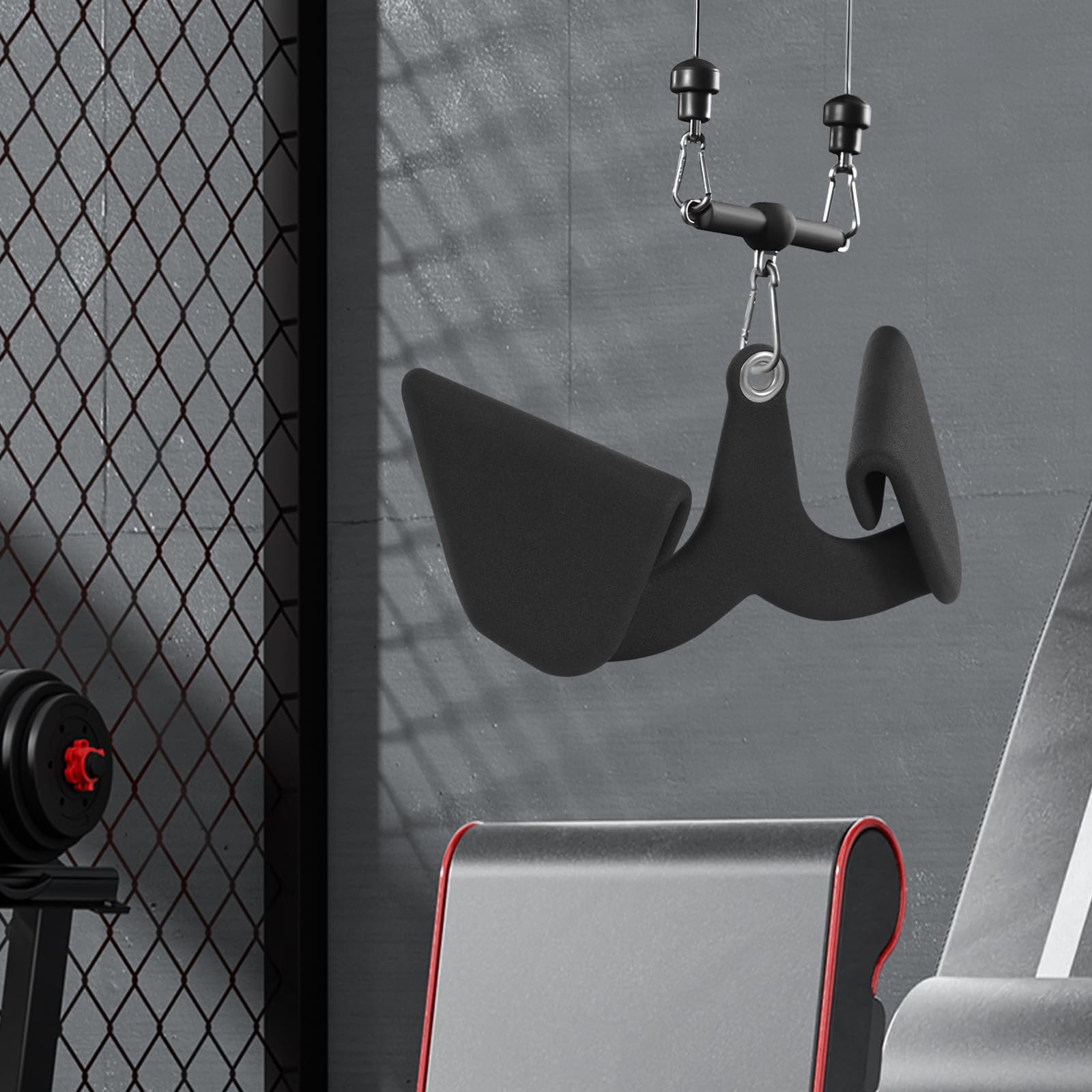 LAT Pull down Bar Grip Handle, nasadki do podciągania, urządzenie wioślarskie, akcesoria LAT Pulldown, zestaw Multi Grip do treningu siłowego na plecach, biceps curl, drążek do podciągania