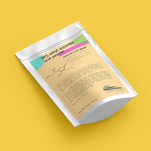 Miniatura 6 de Talsen Chemicals Polvo de ácido ascórbico etílico y derivado estable de vitamina C que ayuda a absorber la vitamina C para la piel, mejorar el