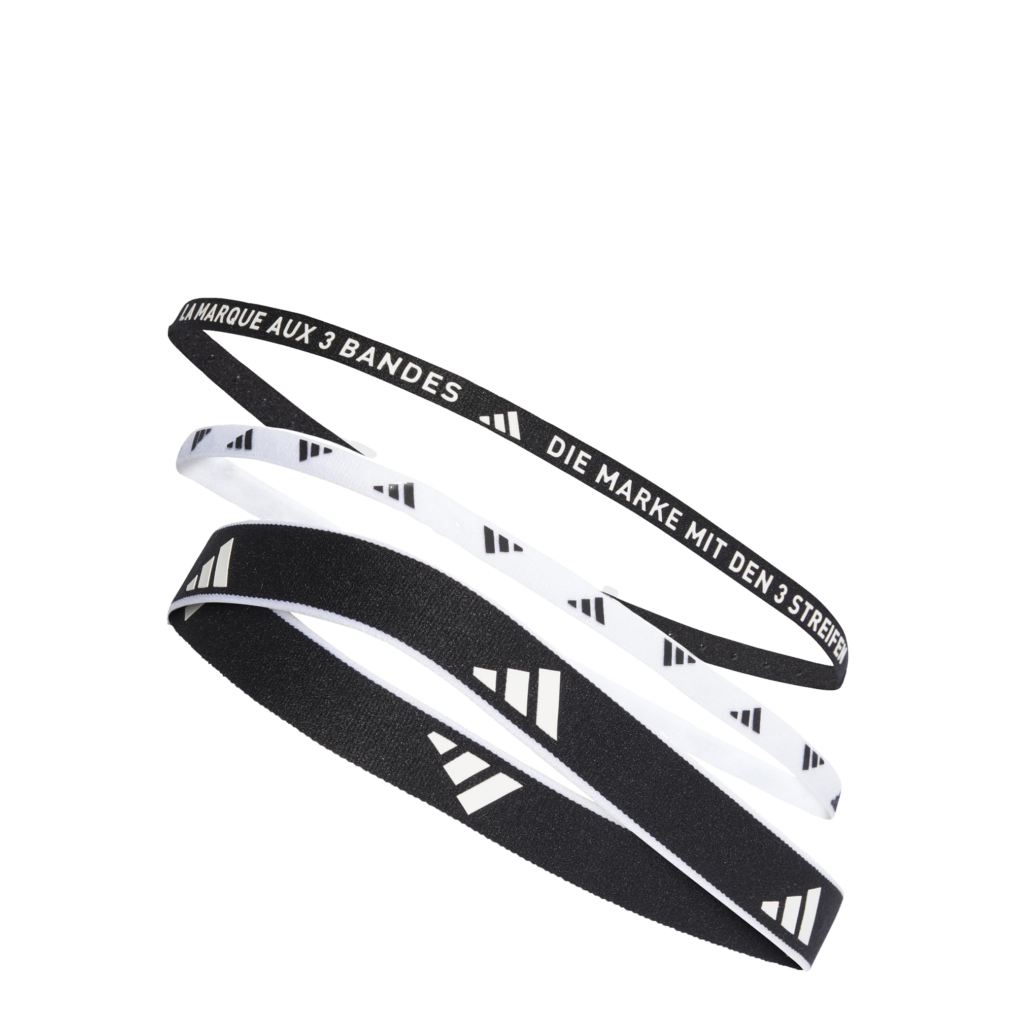 adidas Unisex opaski treningowe o wielu szerokościach 3 w opakowaniu, L