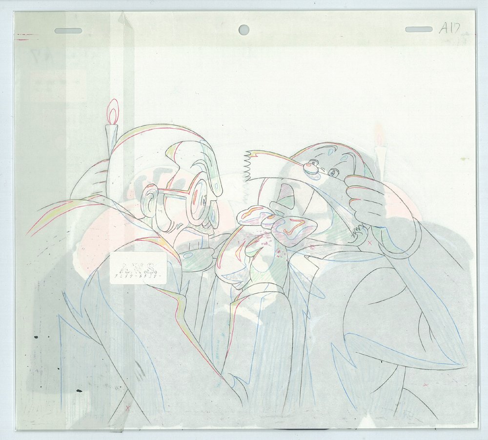 手塚プロダクション  セル画 ☆美品 ブラック・ジャック セル画、原画（手塚プロダクション）合計2