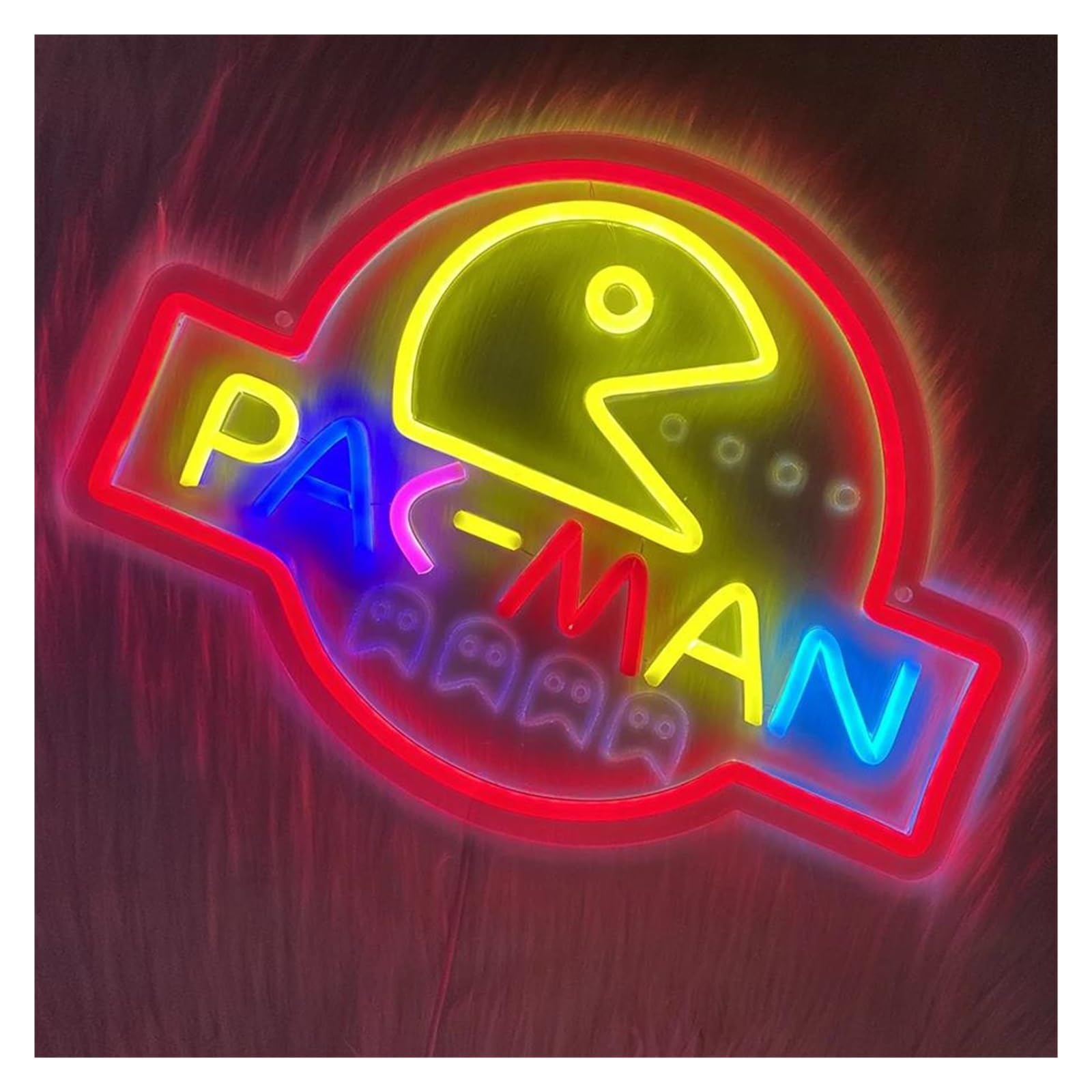 Insegna al Neon LED Insegna Al Neon Per Videogiochi, Luce Colorata Alimentata Tramite USB Per Zona Giochi, Sala Video, Decorazione Da Parete Per Camera Da Letto Per Ragazzi