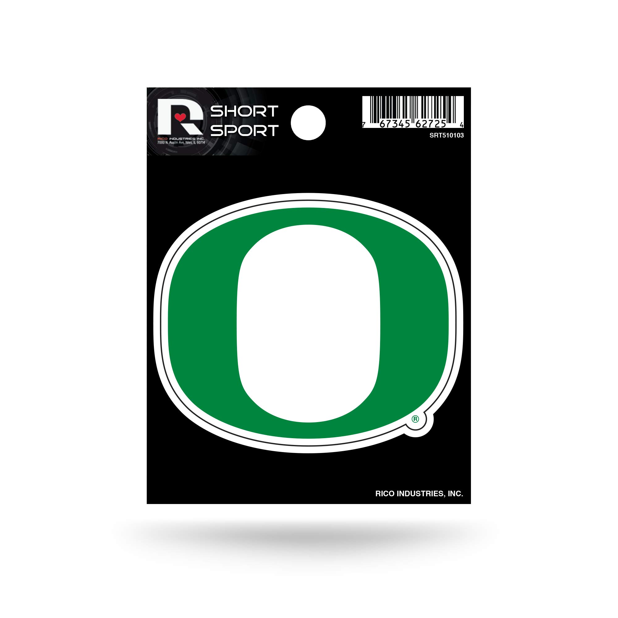 Oregon Ducks Sport Decal - 3.75x4.75 Inch Die-Cut Team Logo Sticker