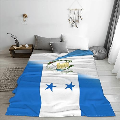 Miniatura 5 de Manta ligera de franela de forro polar con la mitad de Guatemala, manta cálida y acogedora para ropa de cama y sofá de invierno de 50 x 40 pulgadas
