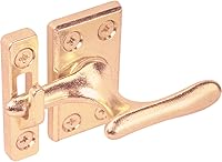 Prime-Line U 9935 Diecast Brass Casement Window Sash Lock - Versatile for Inswing/Outswing Windows & Retro Cabinets