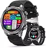 Smart Watch for Motorola Moto G8 Power - with LED Flashlight, 1.43 AMOLED Display, Outdoor Smartwatch with CompassAltitudeAir Pressure, Waterproof Fitness Tracker Watch