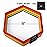Yes4All Hex Agility Rings/Speed Rings with Carrying Bag - Hexagon Rings, Agility Hurdles for Agility Footwork Training (Set of 12 Colorful Rings)