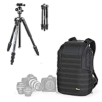 Lowepro Element MII Camera Treppiedi da Viaggio, Alluminio,Testa a Sfera per Camere Compatte