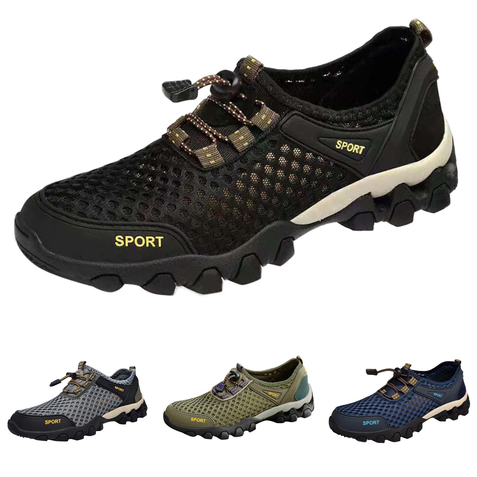Chaussures de Randonnée Hommes Été Respirantes Marche Confortables Plein Air Mode Sport Décontractées
