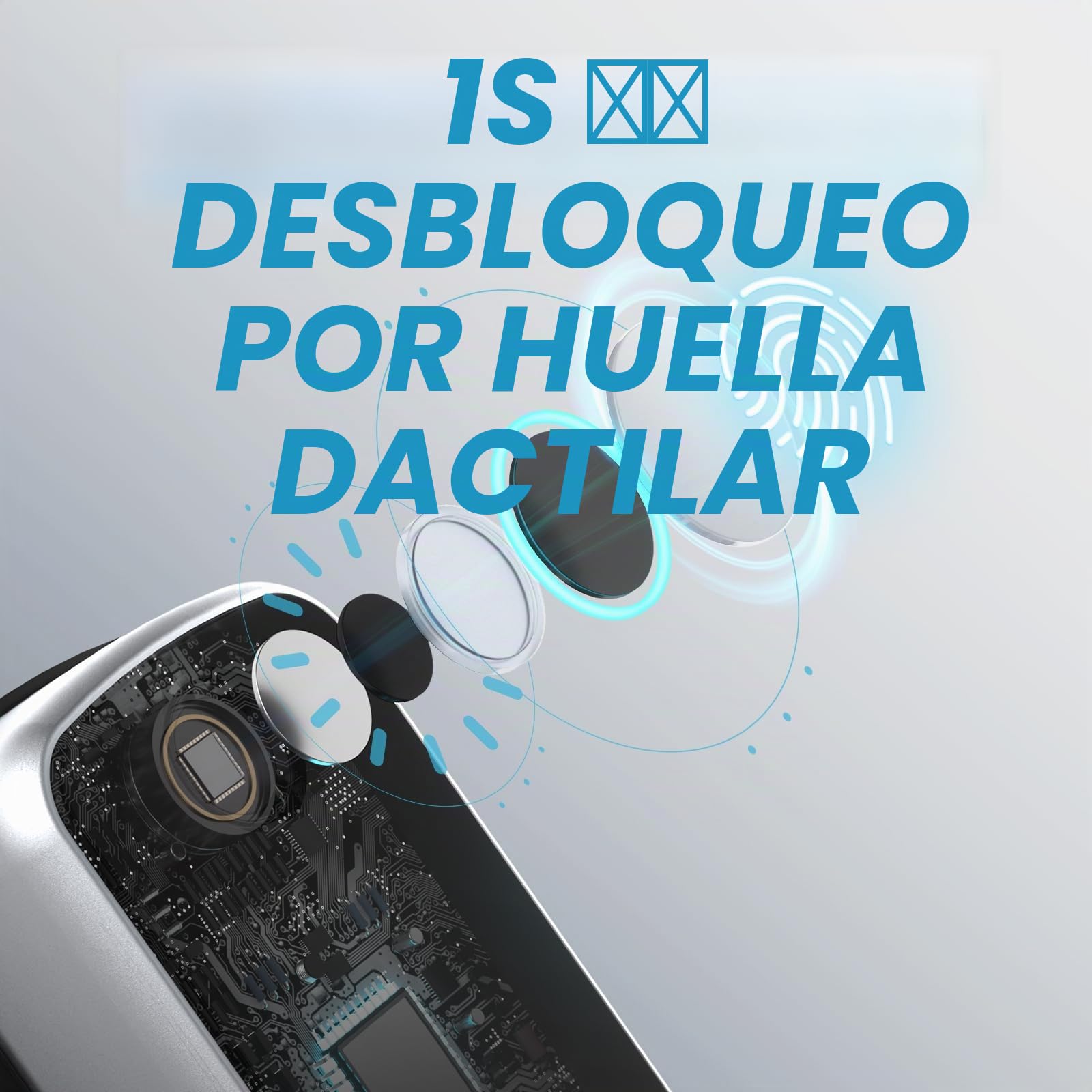 OLUMAT Cerradura de puerta de entrada sin llave con teclado digital con asa para el hogar, alquiler, oficina y hotel (plateado)