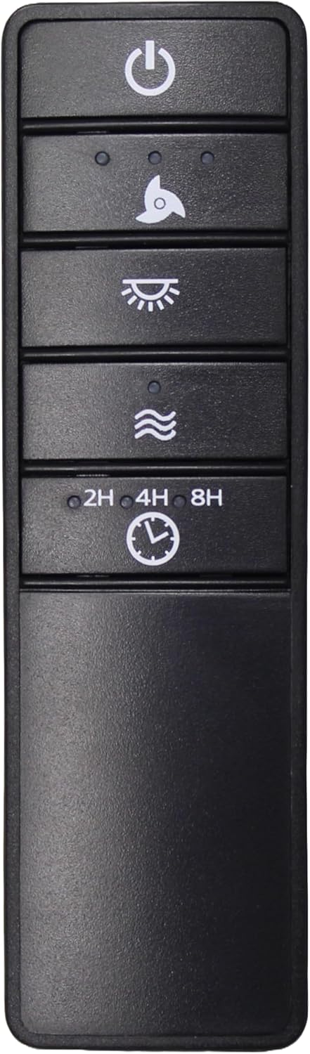 UC7229T Ceiling Fan Remote Control CHQ7229T 2968A-7229T TR240A Premier, 3 Speed, Light, Breeze Mode, & Timer