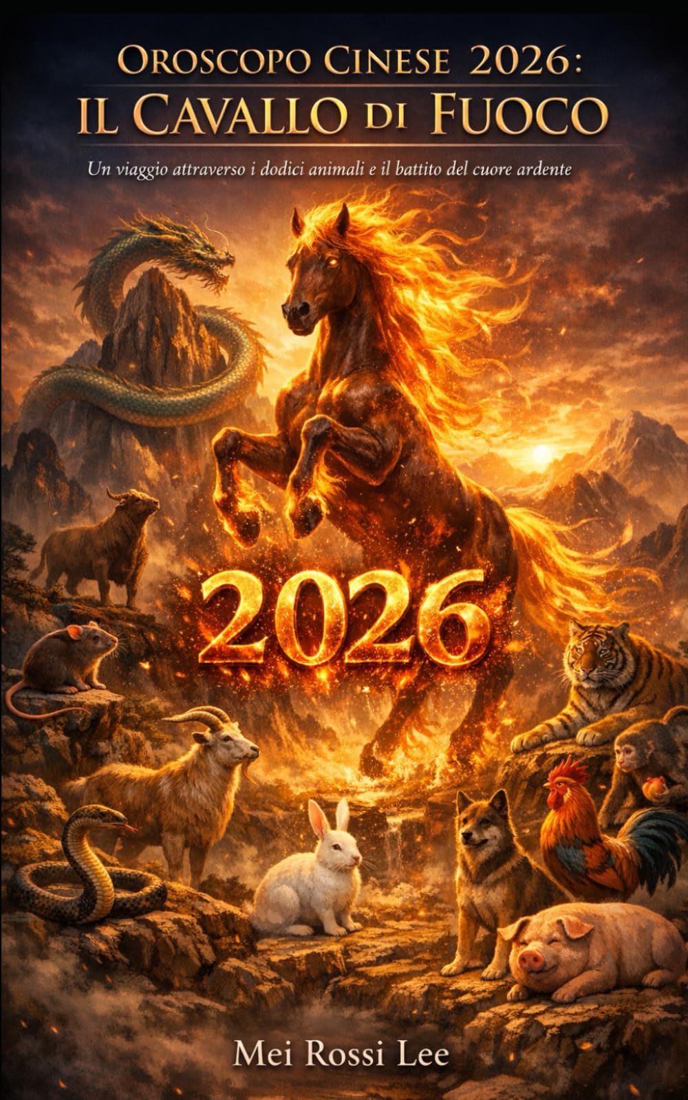 OROSCOPO CINESE 2026: IL CAVALLO DI FUOCO: Un viaggio attraverso i dodici animali e il battito del cuore ardente