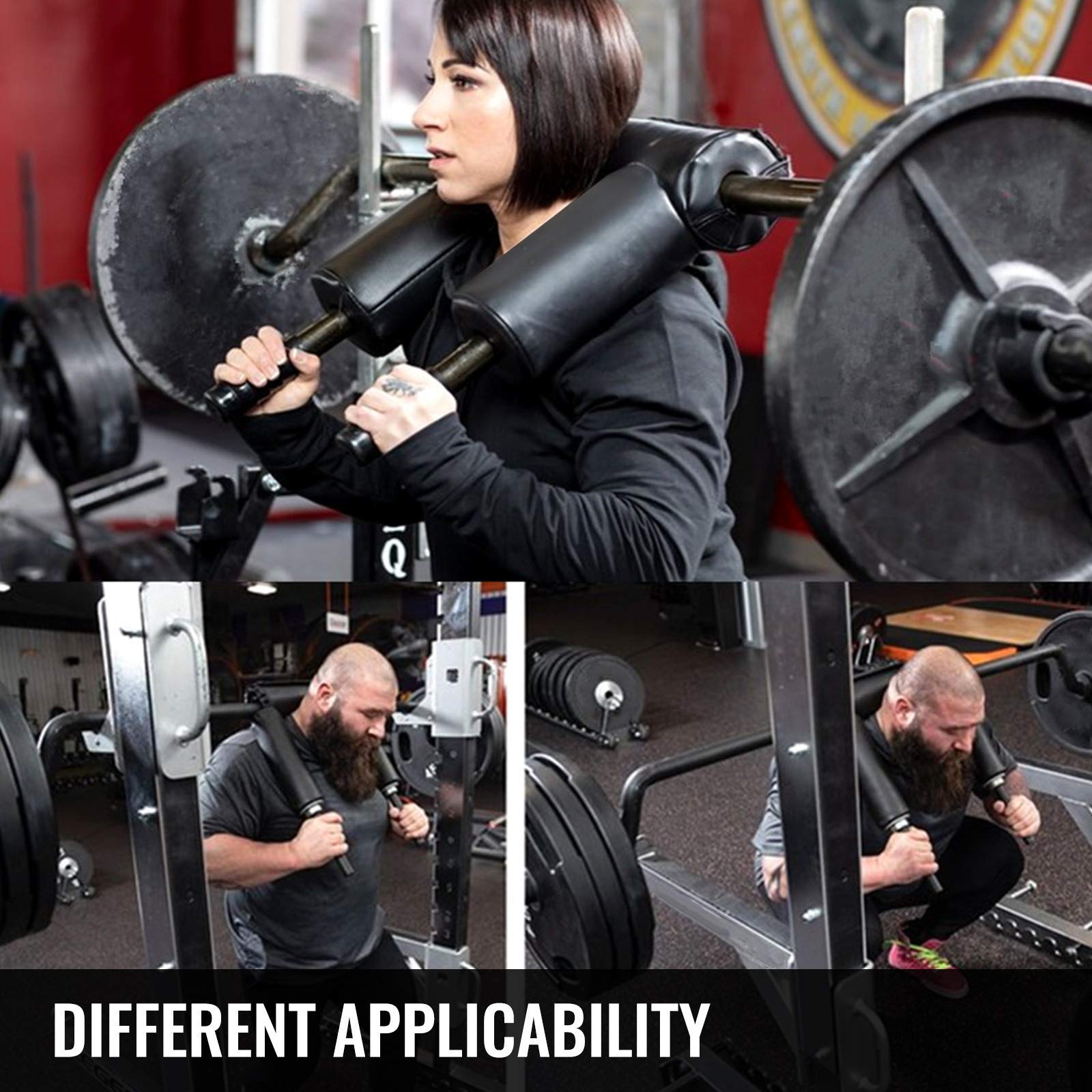 Buy Happybuy Olympic Safety Squat Bar, Fitness Squat Olympic Bar