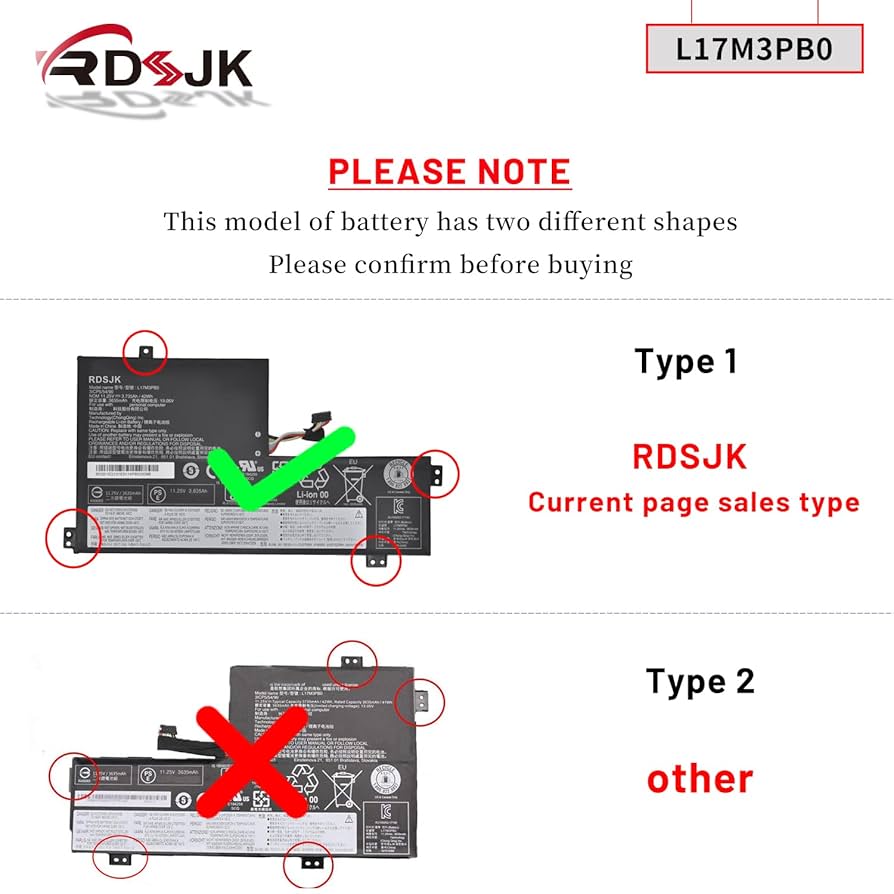Amazon.com: L17M3PB0 L17L3PB0 L17C3PG0 L18D3PG1 Laptop