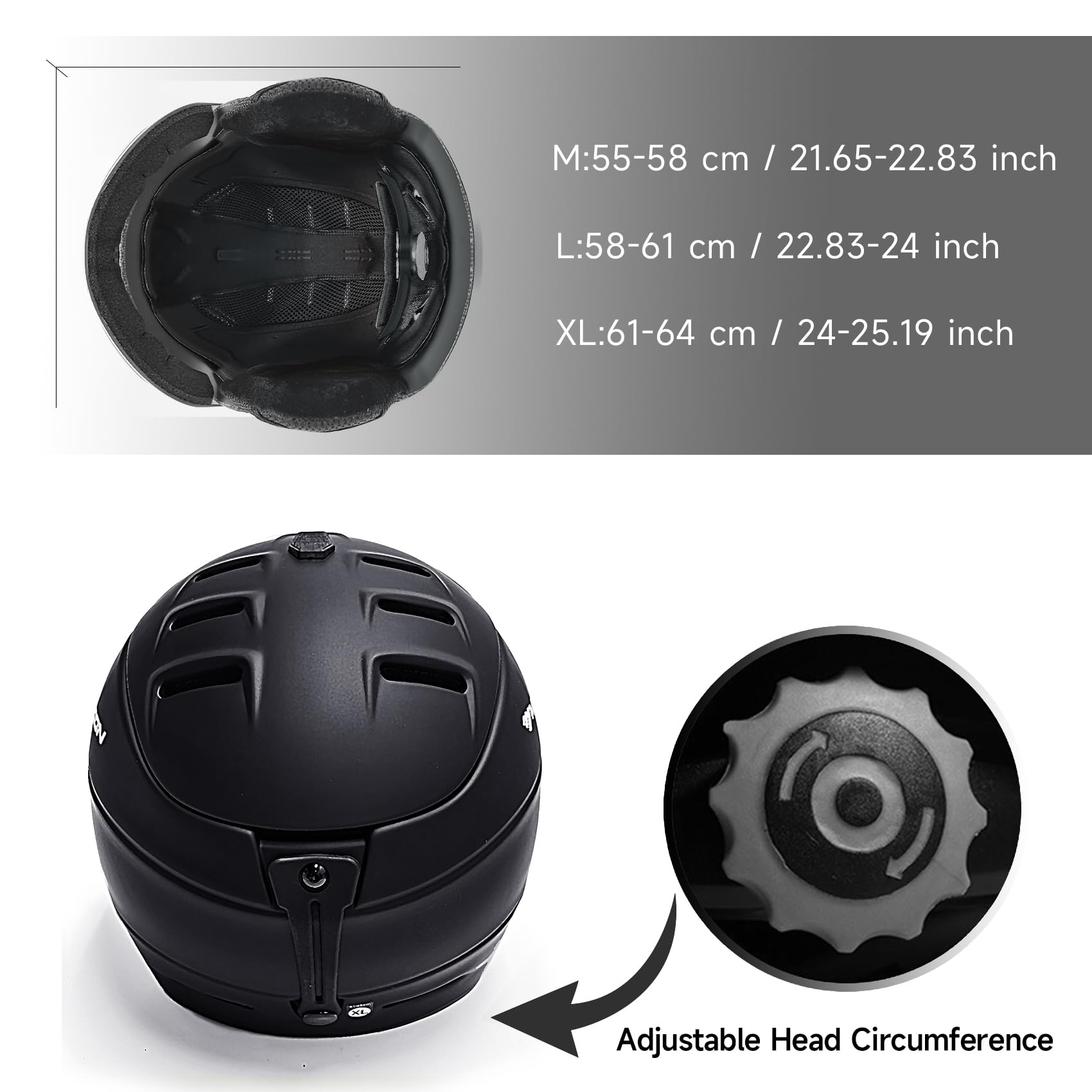 2 w 1 wizjer narciarski snowboard kask zdejmowana maska chroniąca przed śniegiem Anti-Fog zintegrowane okulary ochronne daszek niski ciężar dla dorosłych mężczyzn i kobiet