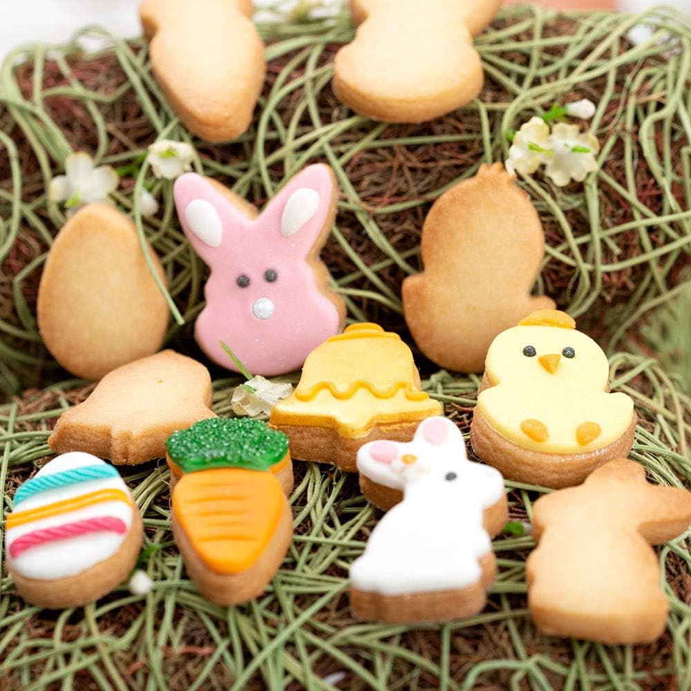 Decora Set of 6 Mini Easter, Plastic