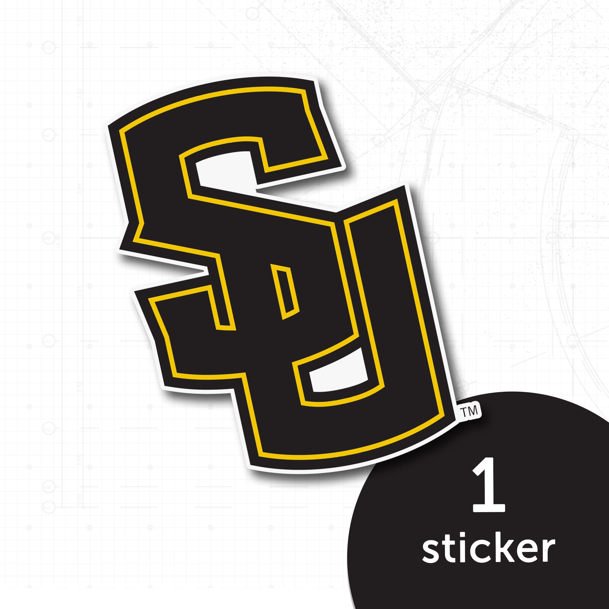 Desert Cactus Southwestern University Sticker SU Pirates