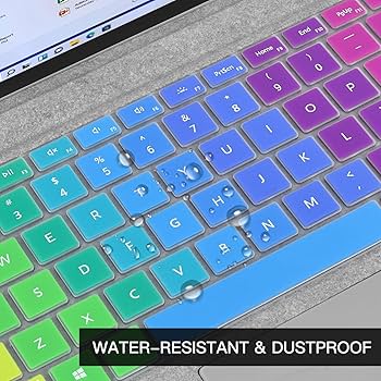 Amazon.com: Colorful Keyboard Cover for 2022 New Microsoft