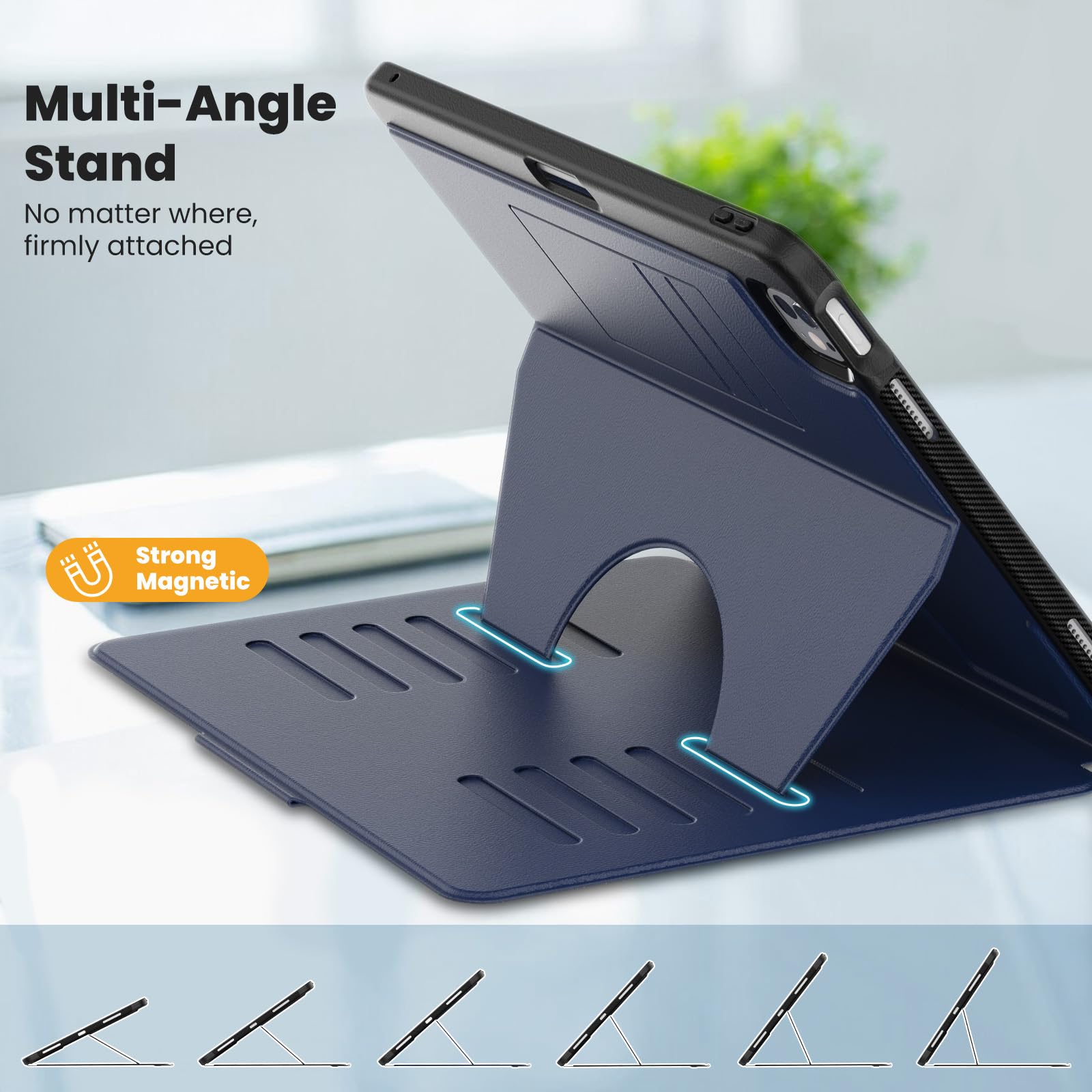 KAIJIAbox iPad Pro 13インチケース M4 2024 Amazon.com: Case for iPad Pro 13 (M4/M5) 2024/2025, Multiple